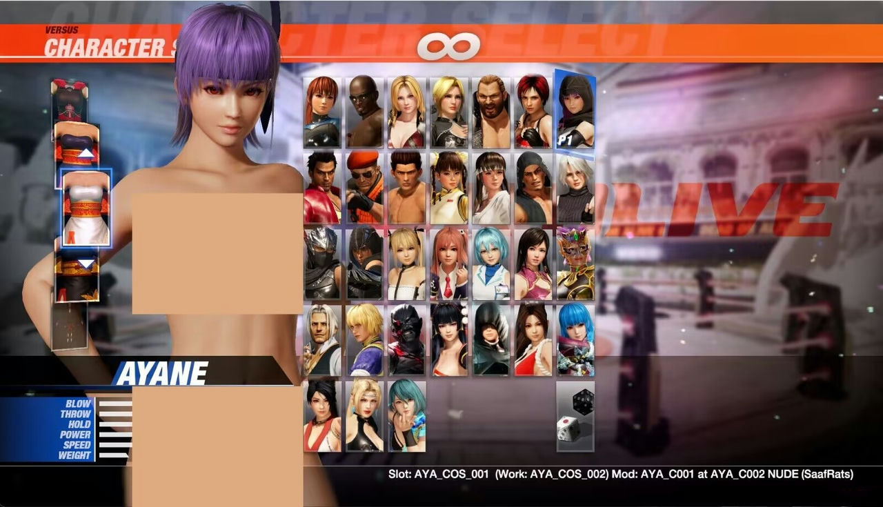 A1368 - 死或生6 生或死6 Dead or Alive6 v1.22.19-20240527+整合全部461个DLC+全人物R18MOD+附解锁存档 免安装中文版[58.7GB]